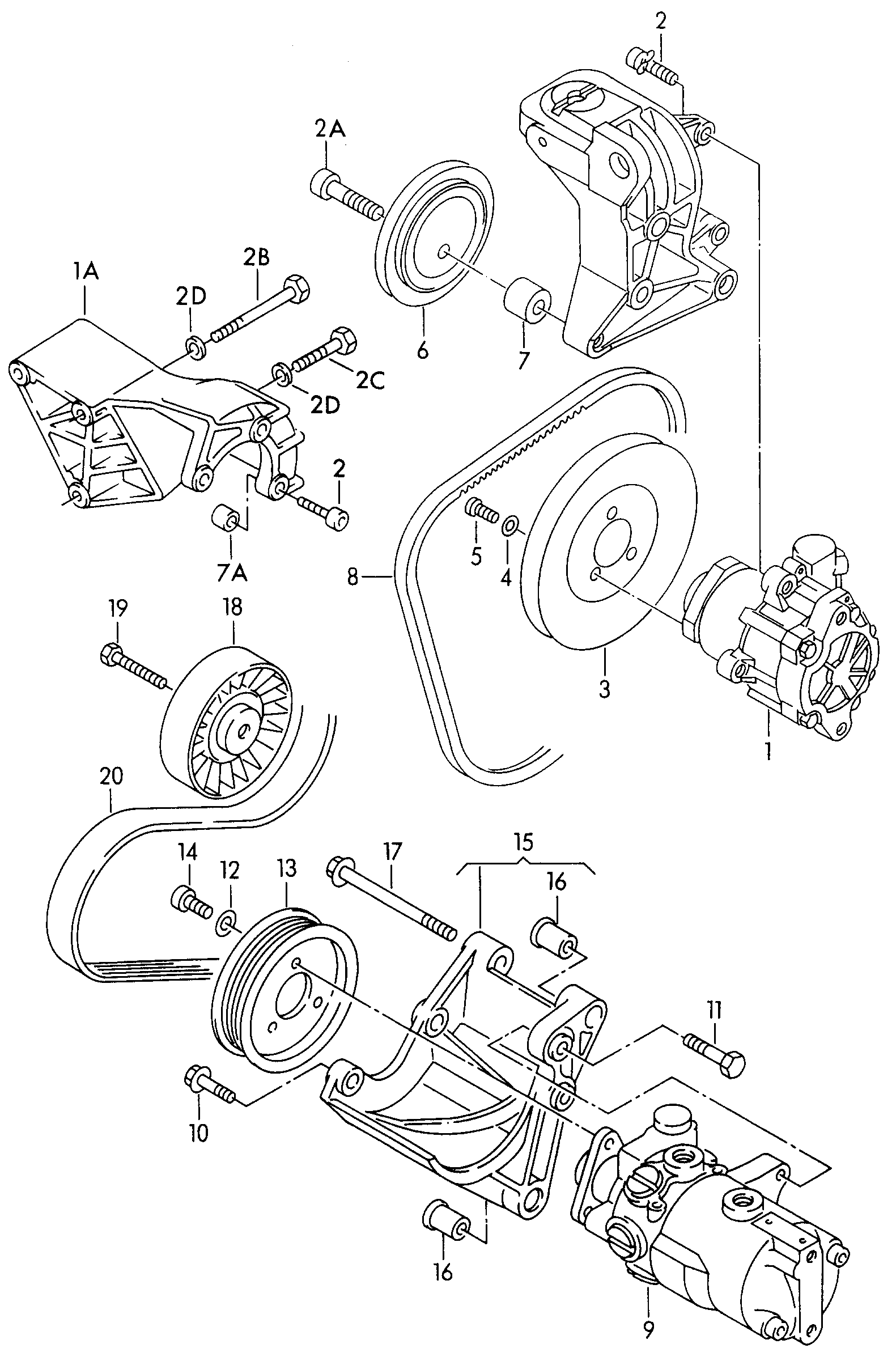 VAG 023 145 271 B - Curea transmisie allinparts.ro