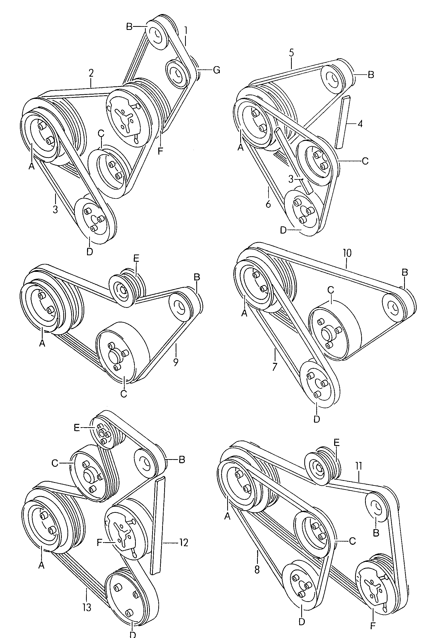 VAG 037 145 271 F - Curea transmisie allinparts.ro