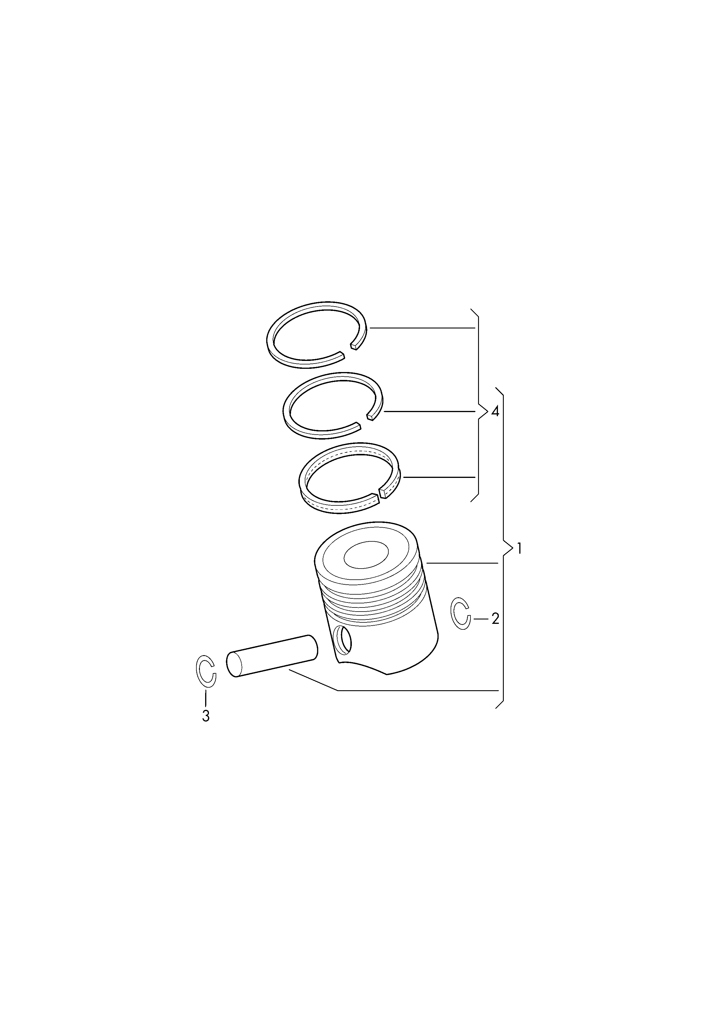 VAG 03L107065AG - Piston allinparts.ro