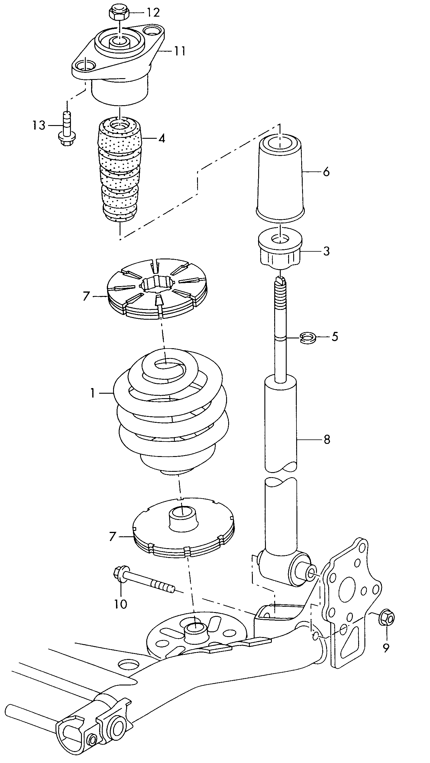 VAG 3B0 511 115 N - Arc spiral allinparts.ro