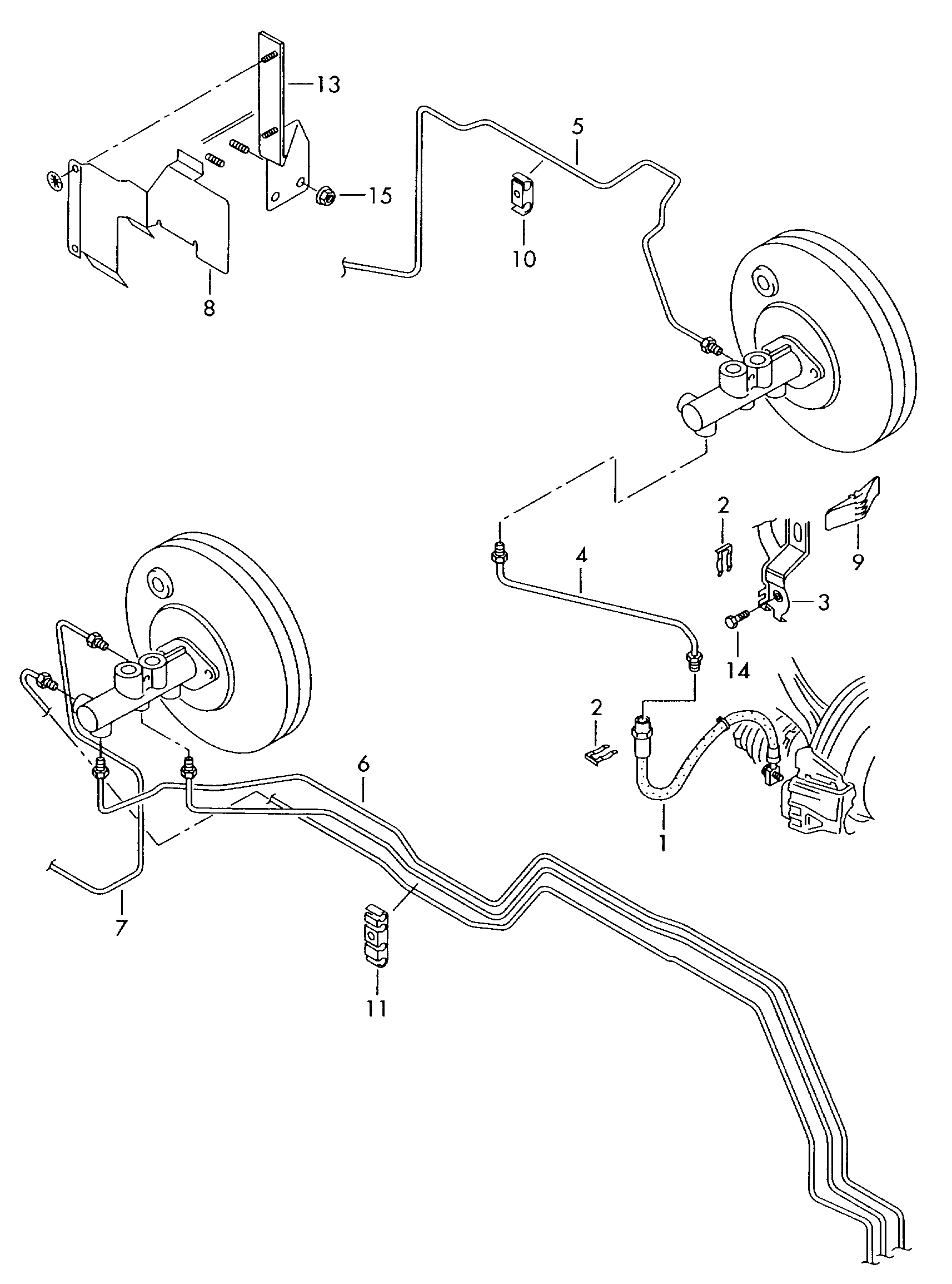 VAG 6R0611701H - Furtun frana allinparts.ro