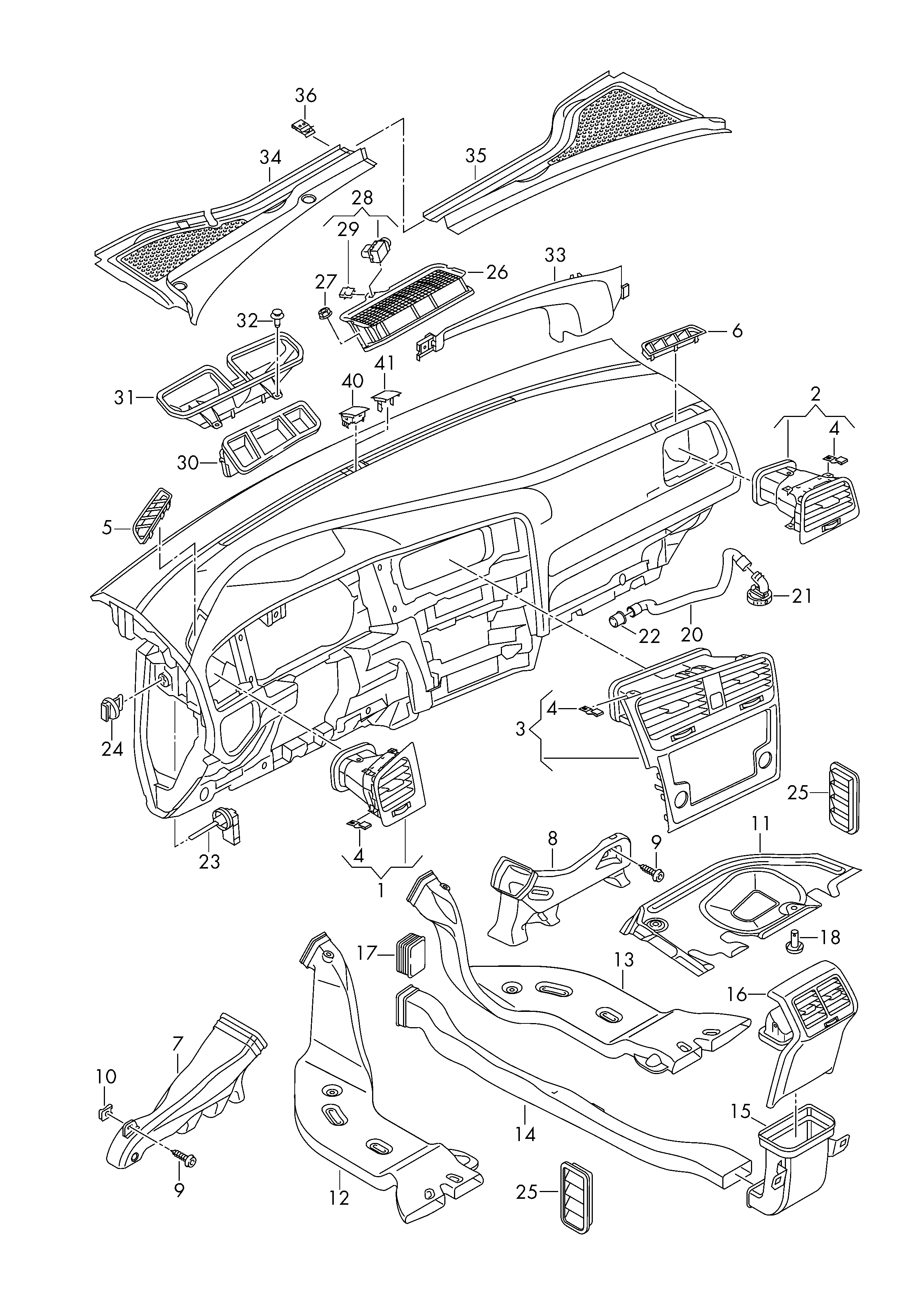 VAG 5Q0 907 643 A - Senzor calitate aer allinparts.ro