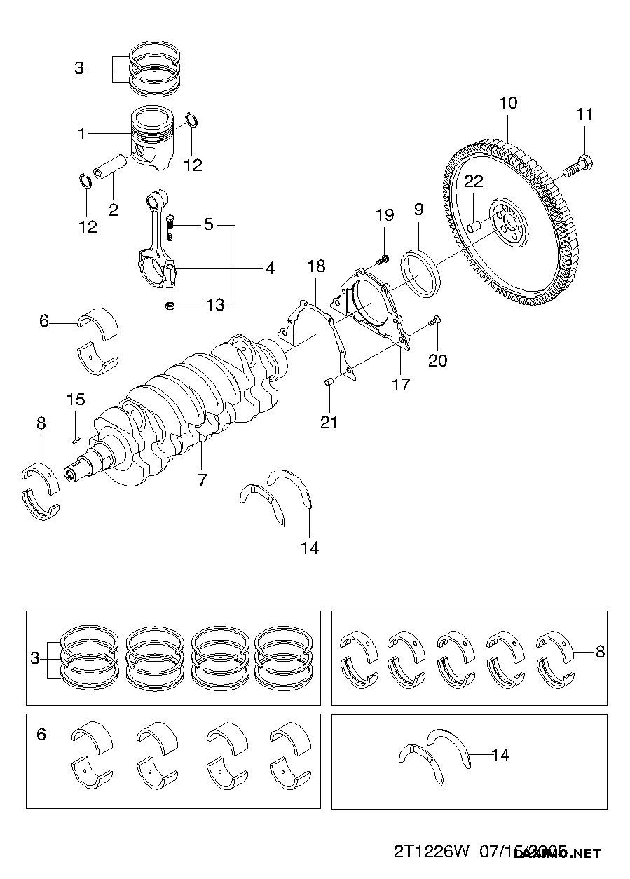 GM 94580546 - Garnitura, galerie admisie allinparts.ro