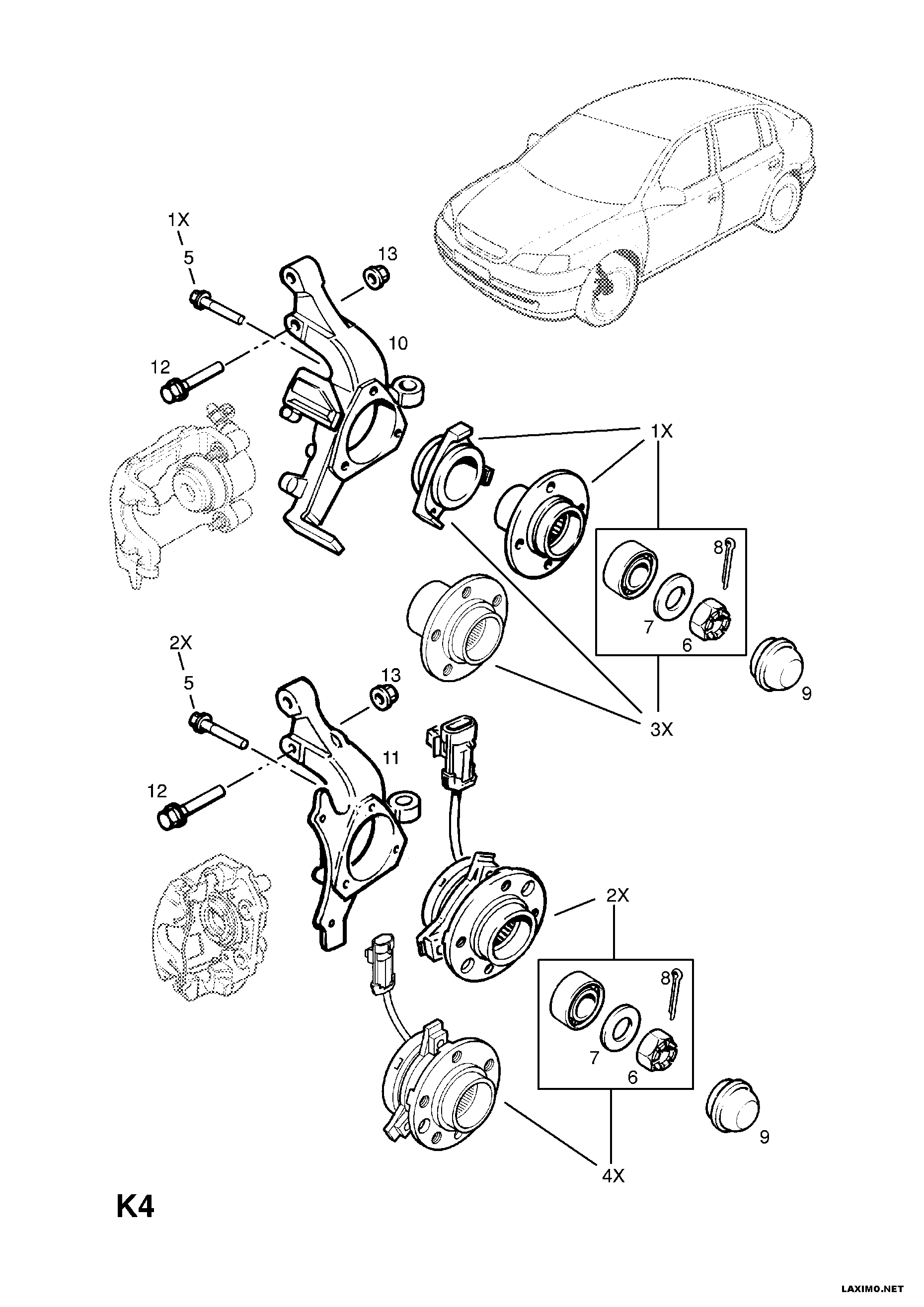 PSA 16 03 209 - Set rulment roata allinparts.ro