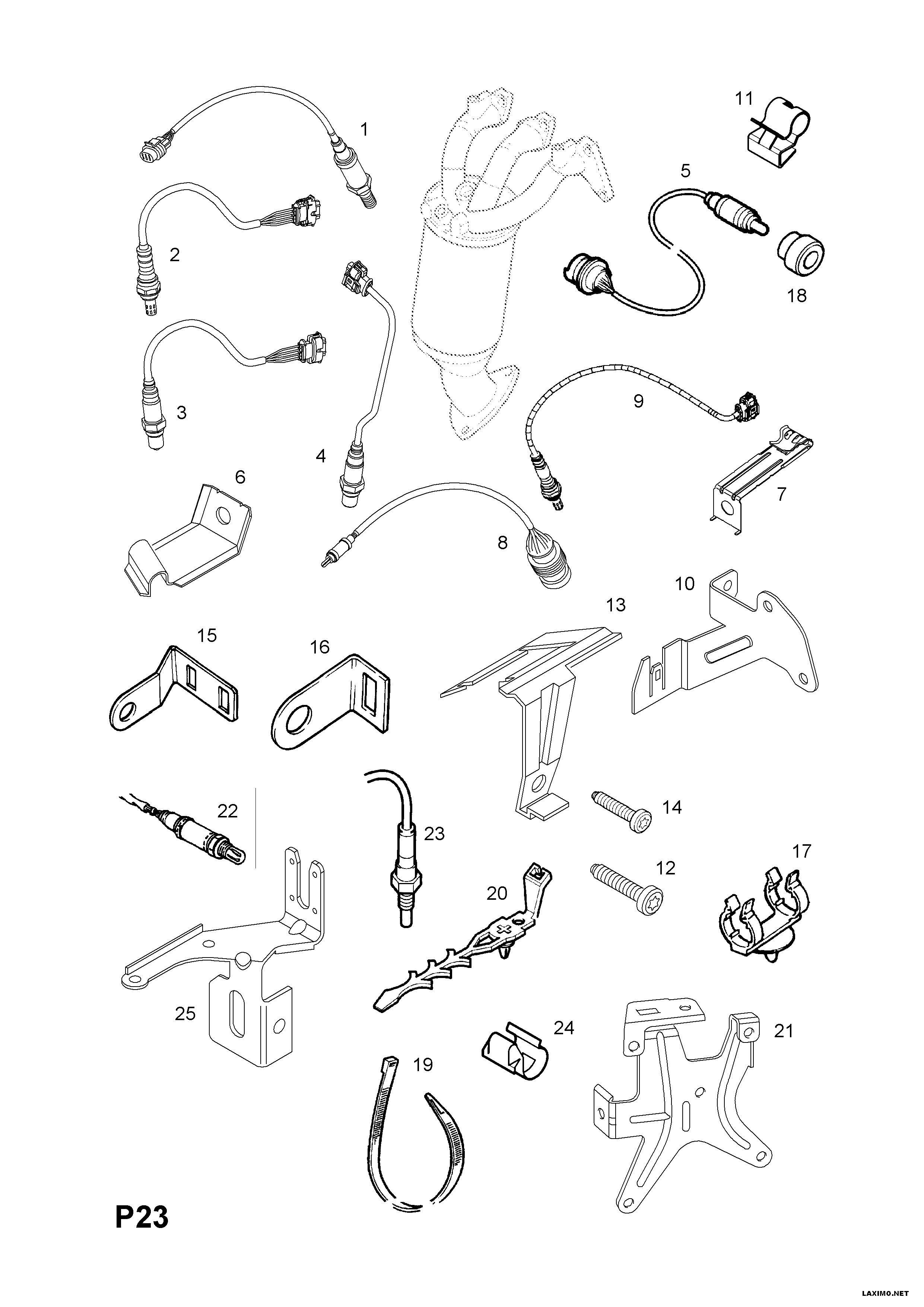 GM 8 55 386 - Sonda Lambda allinparts.ro