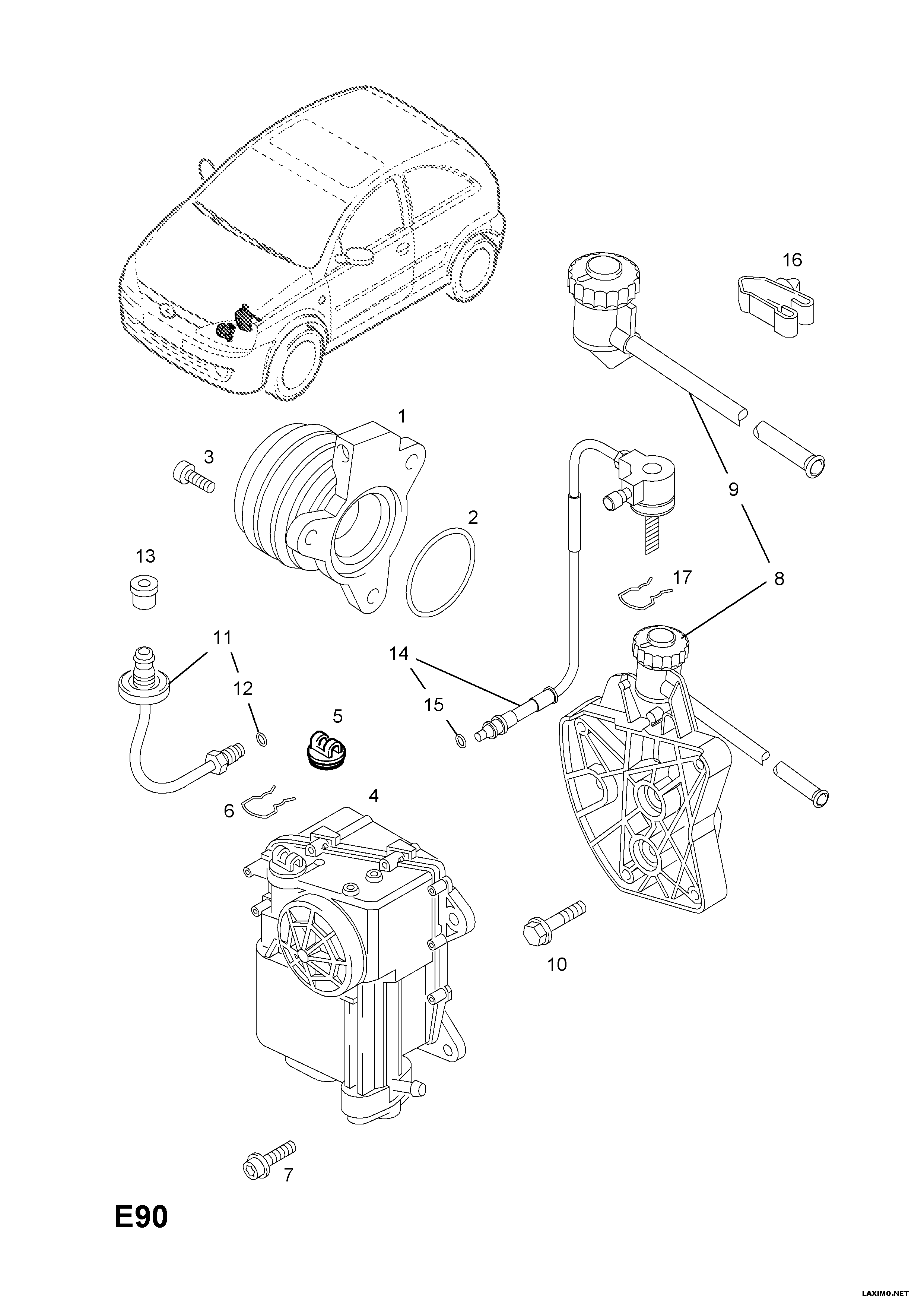 GM 56 79 304 - Rulment de presiune, ambreiaj allinparts.ro