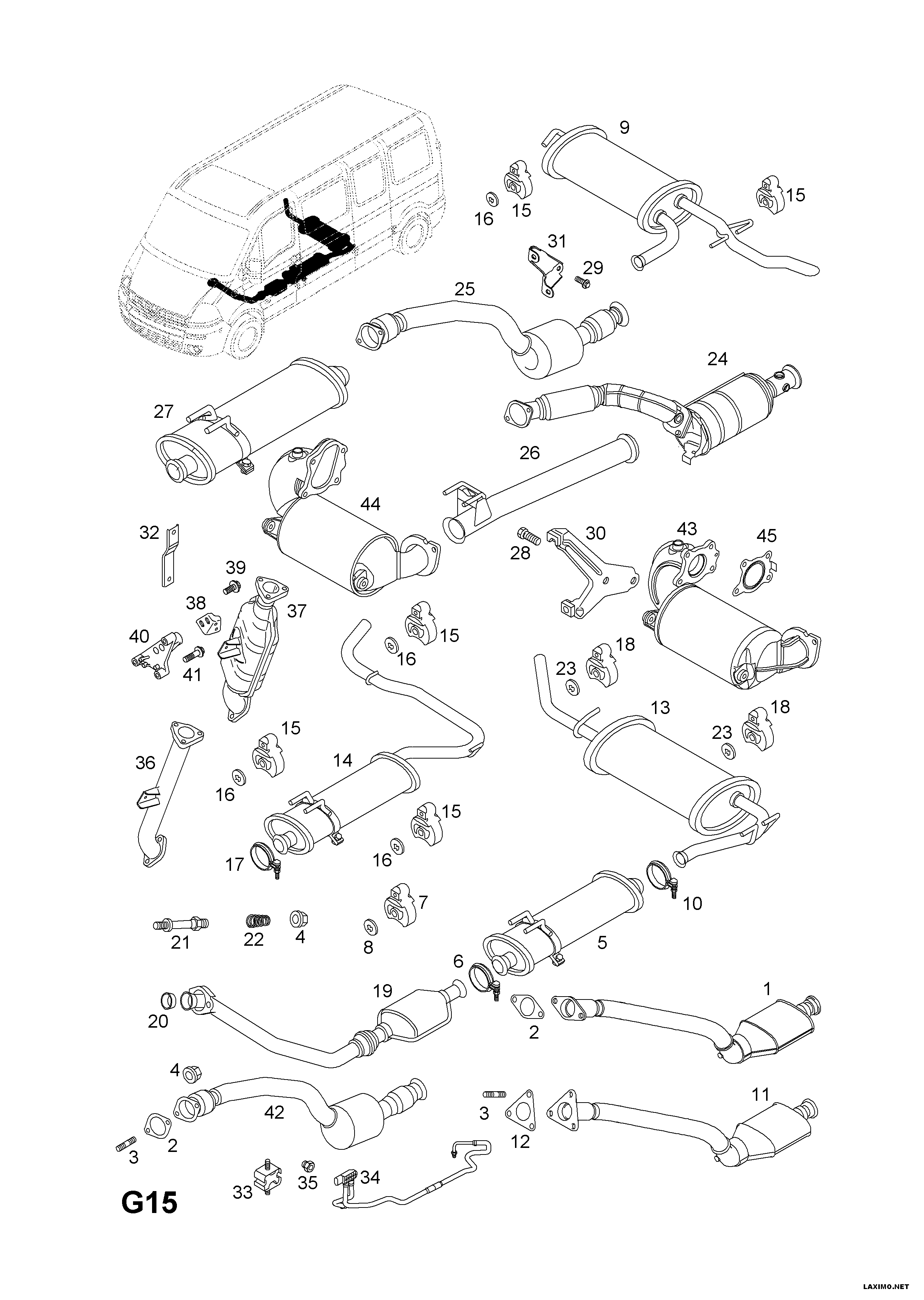 PSA 45 00 762 - Bucsa, bara stabilizare allinparts.ro