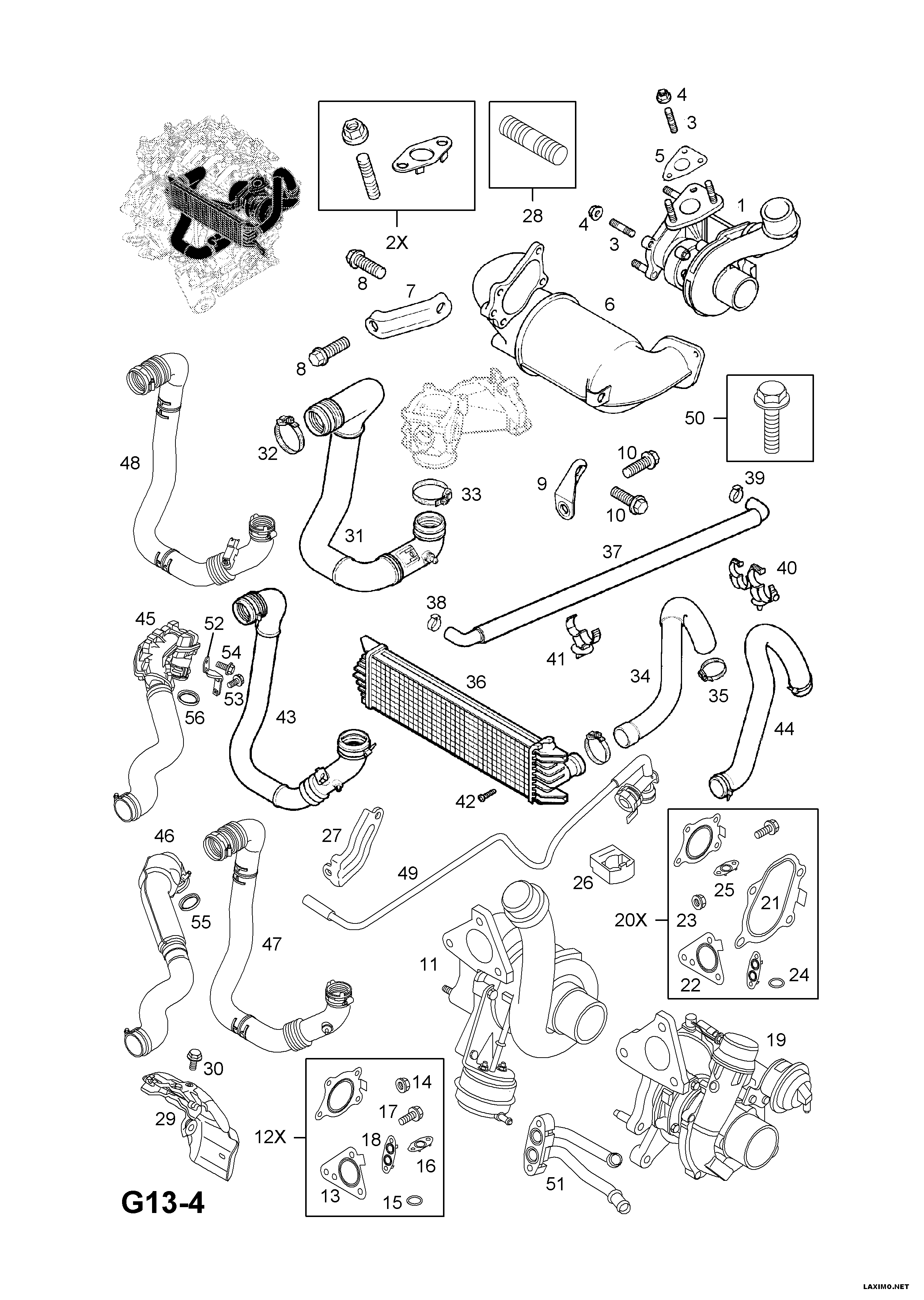 PSA 44 04 328 - Catalizator allinparts.ro