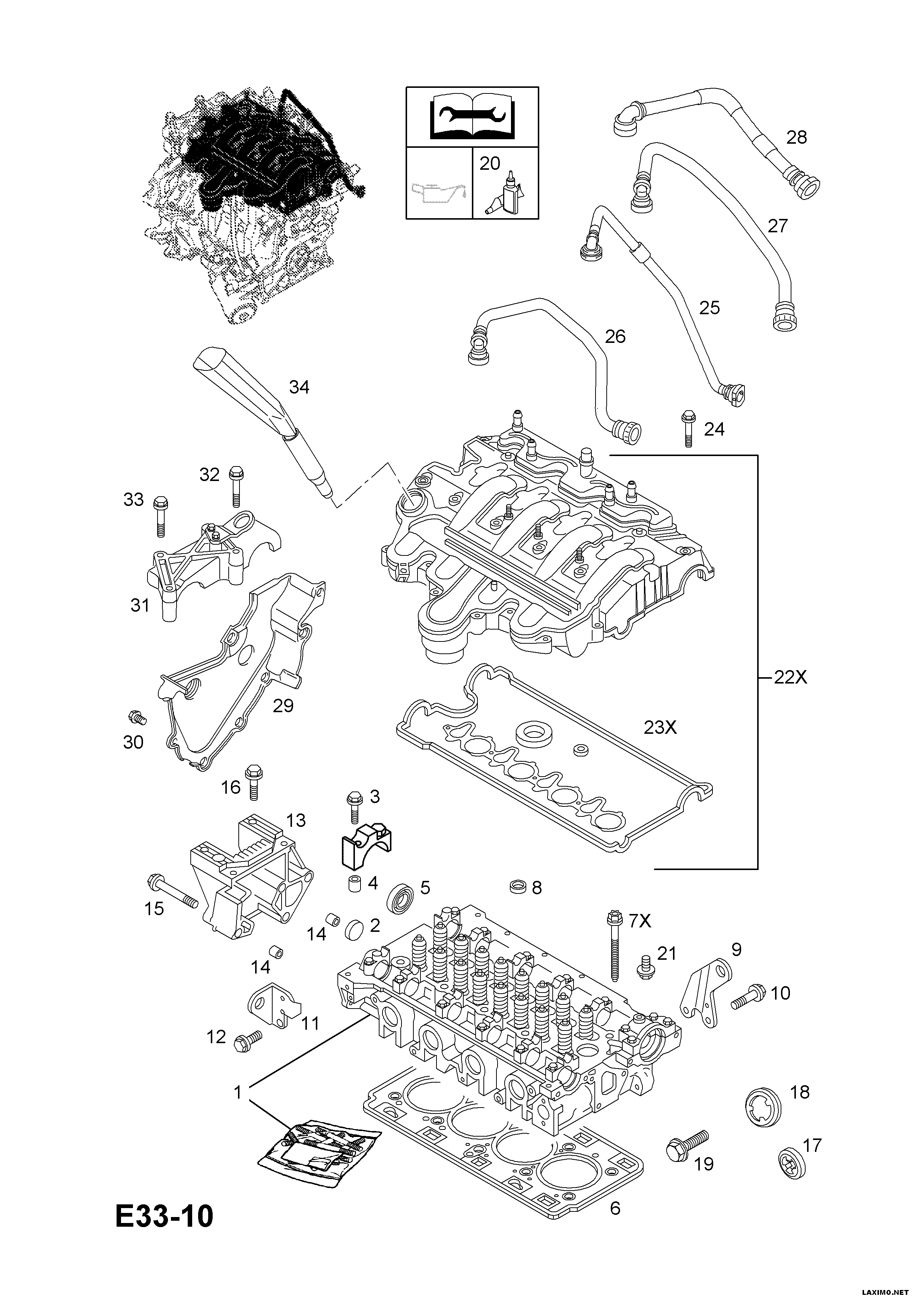 PSA 44 04 858 - Set placute frana,frana disc allinparts.ro