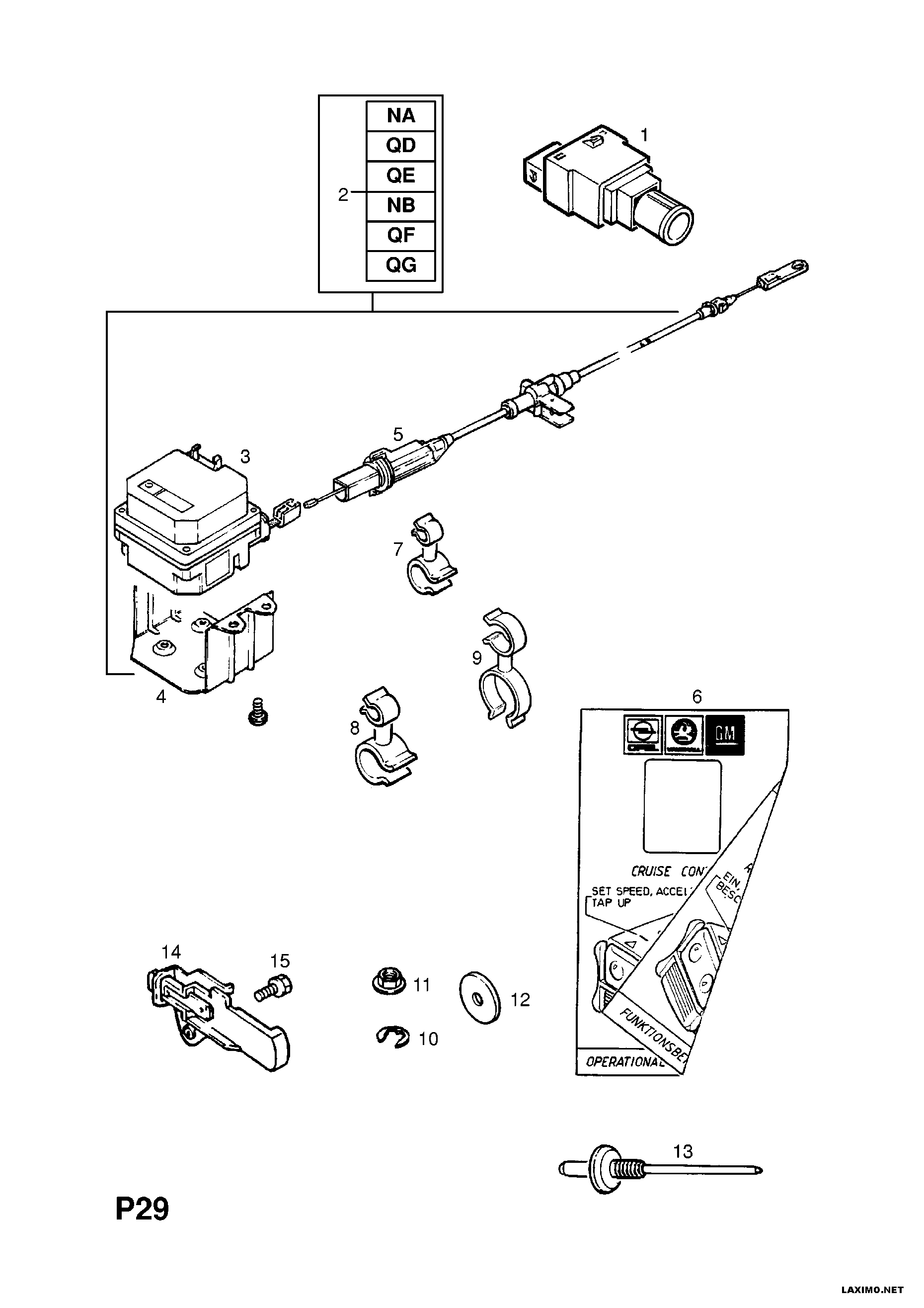 GM 12 39 443 - Comutator lumini frana allinparts.ro