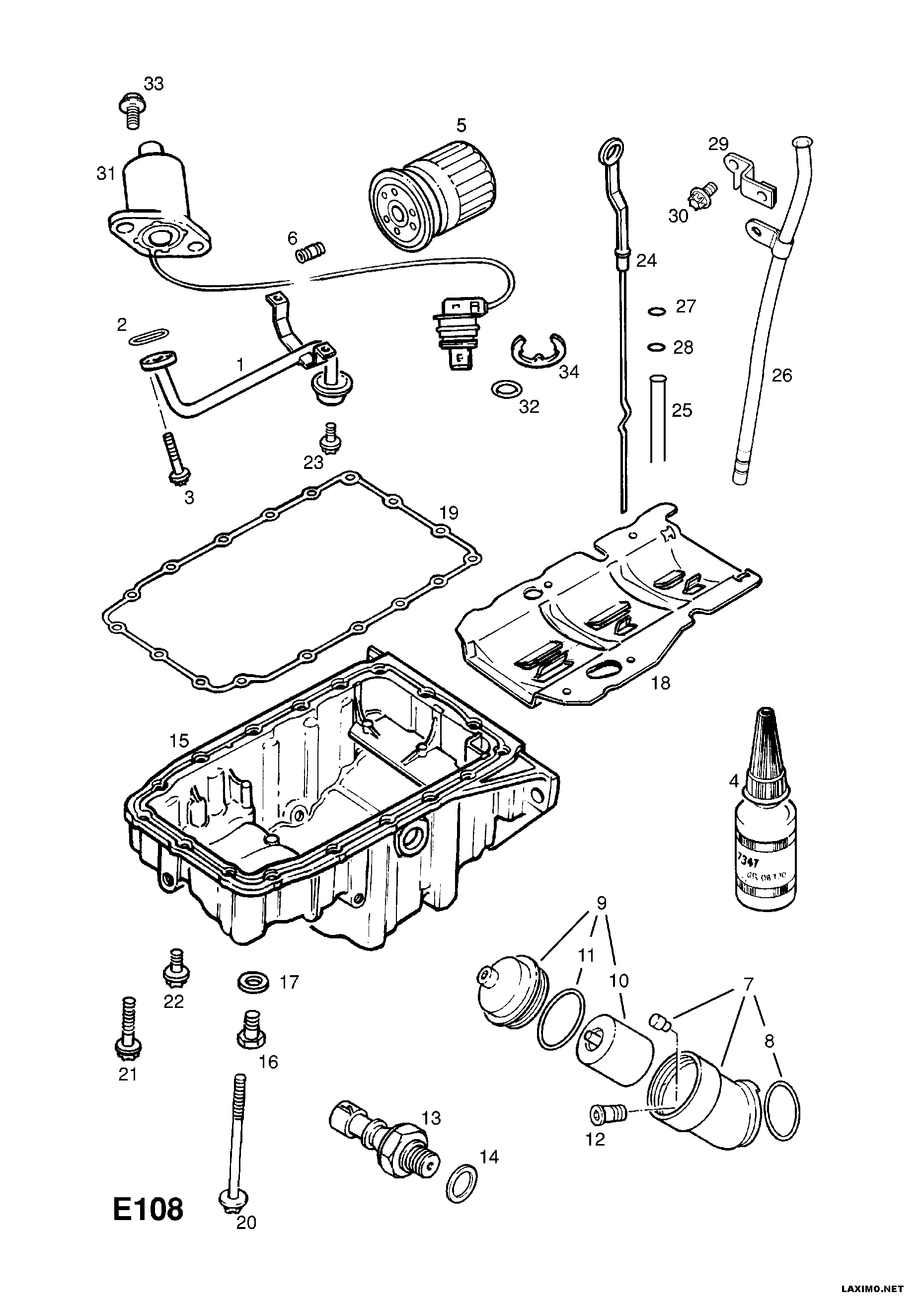 PSA 56 50 316 - Filtru ulei allinparts.ro